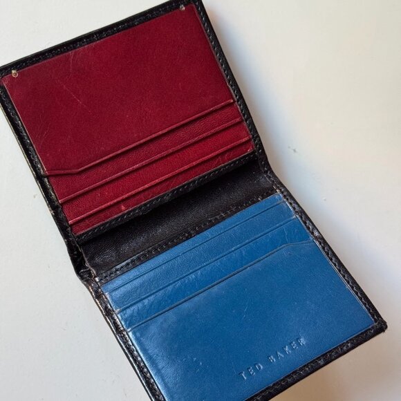 Ted Baker Black Leather Wallet - Picture 2 of 5
